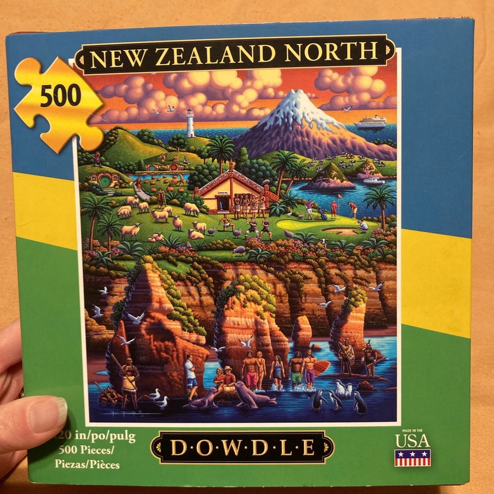 Dowdle New Zealand North 500 Piece 16" x 20" Puzzle 2020 COMPLETE